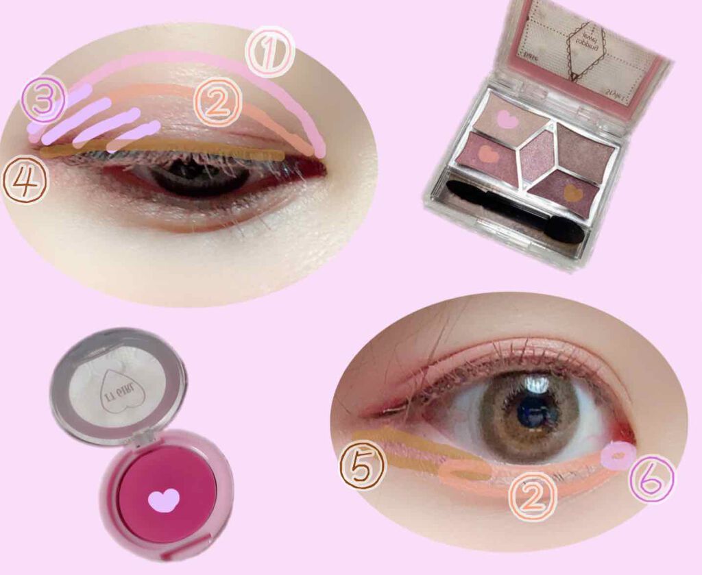 【旧品】パーフェクトスタイリストアイズ/キャンメイク/アイシャドウパレットを使ったクチコミ（3枚目）