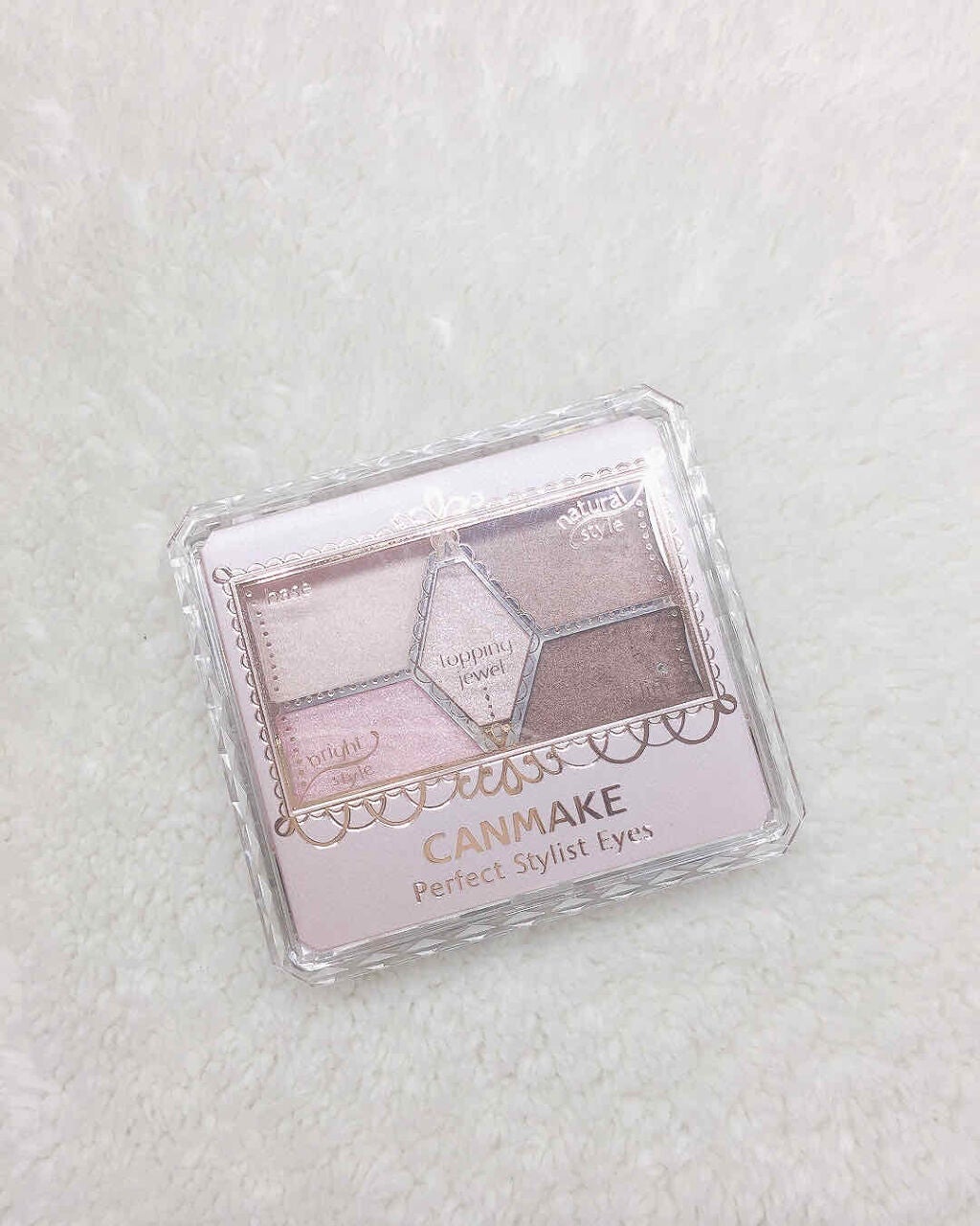 【旧品】パーフェクトスタイリストアイズ/キャンメイク/アイシャドウパレットを使ったクチコミ(1枚目)