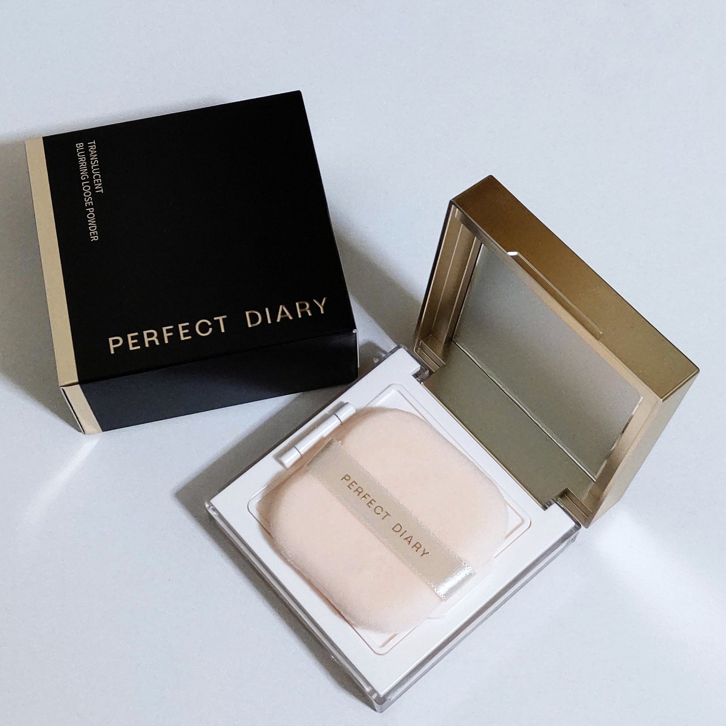 トランスルーシェントブルーリング ルースパウダー/PERFECT DIARY/ルースパウダーを使ったクチコミ(2枚目)