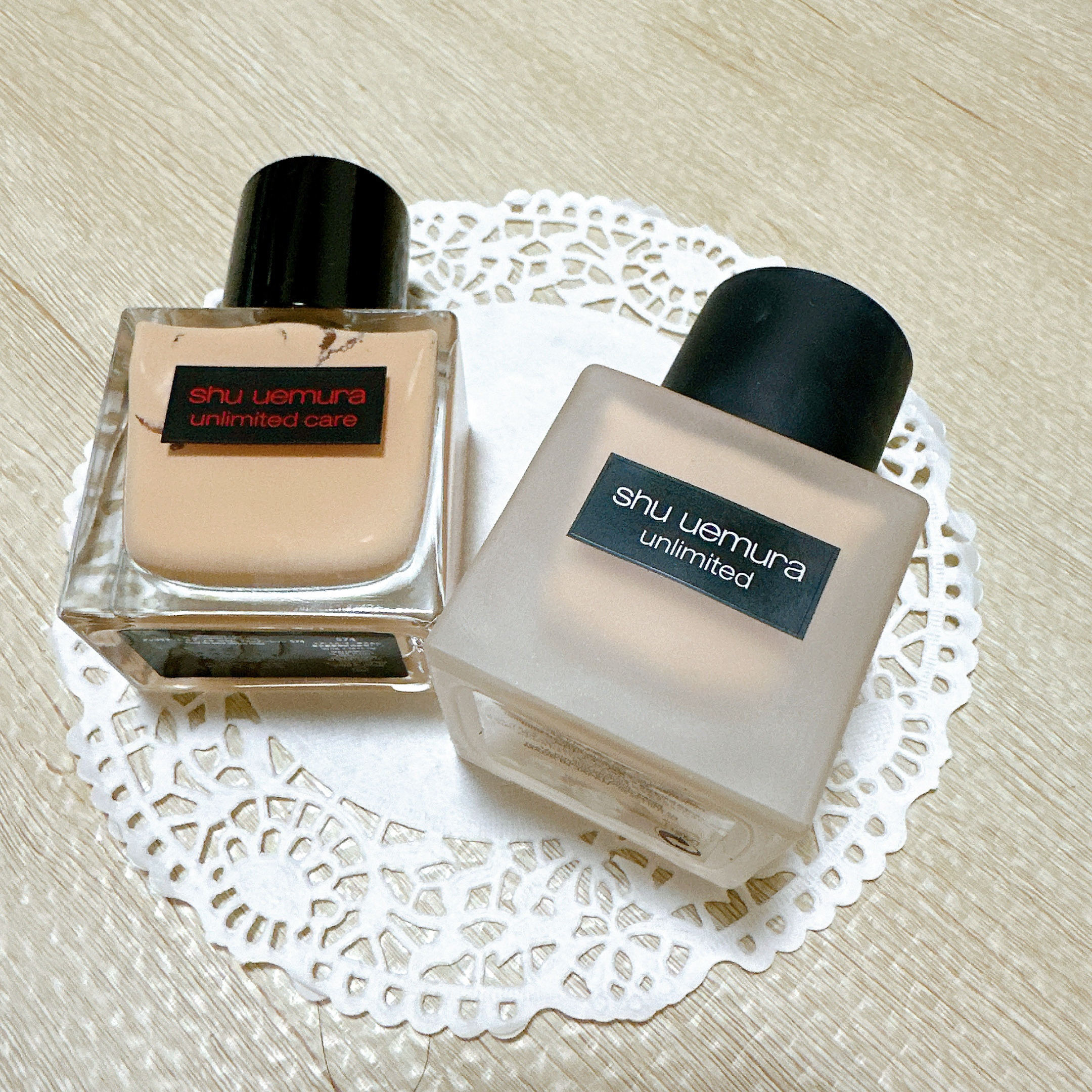 （旧）アンリミテッド ラスティング フルイド/shu uemura/リキッドファンデーションを使ったクチコミ（2枚目）