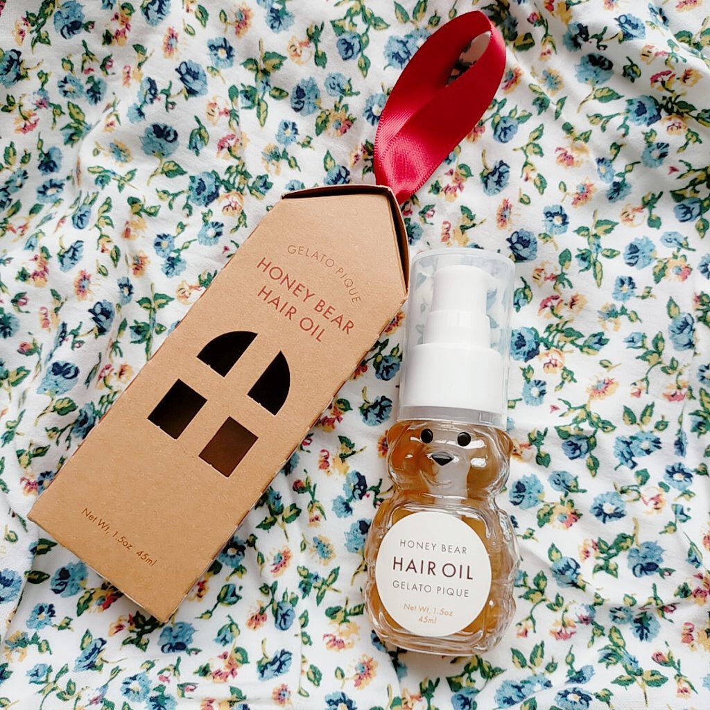 ハニーベア ヘアオイル/ジェラートピケ/ヘアミストを使ったクチコミ（1枚目）