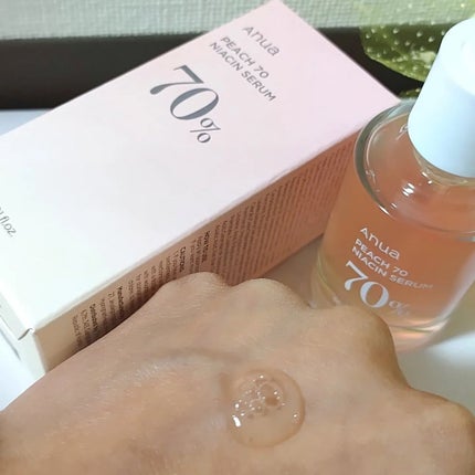 桃70%ナイアシンセラム/Anua/美容液を使ったクチコミ(7枚目)