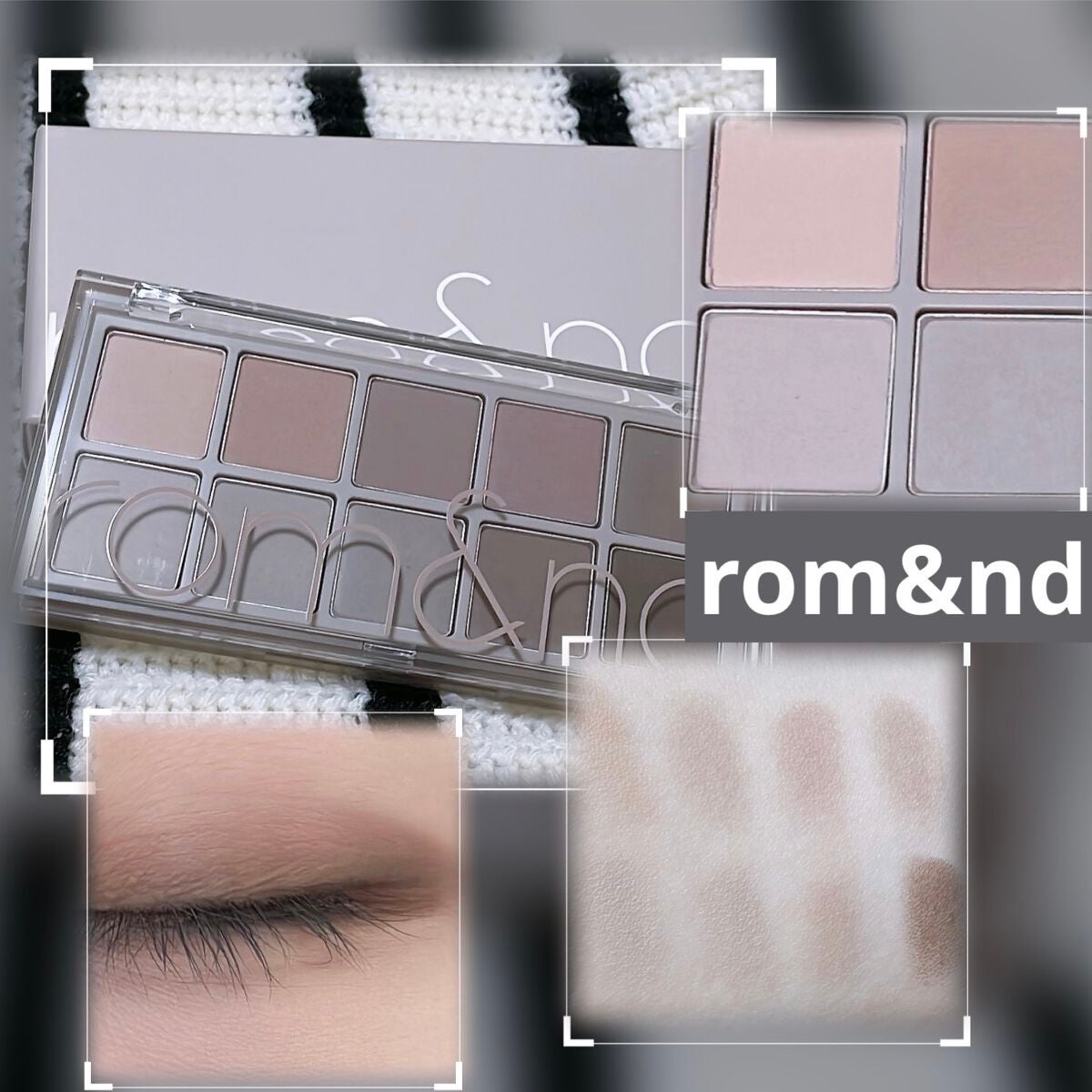 ベターザンパレット/rom&nd/アイシャドウパレットを使ったクチコミ(1枚目)