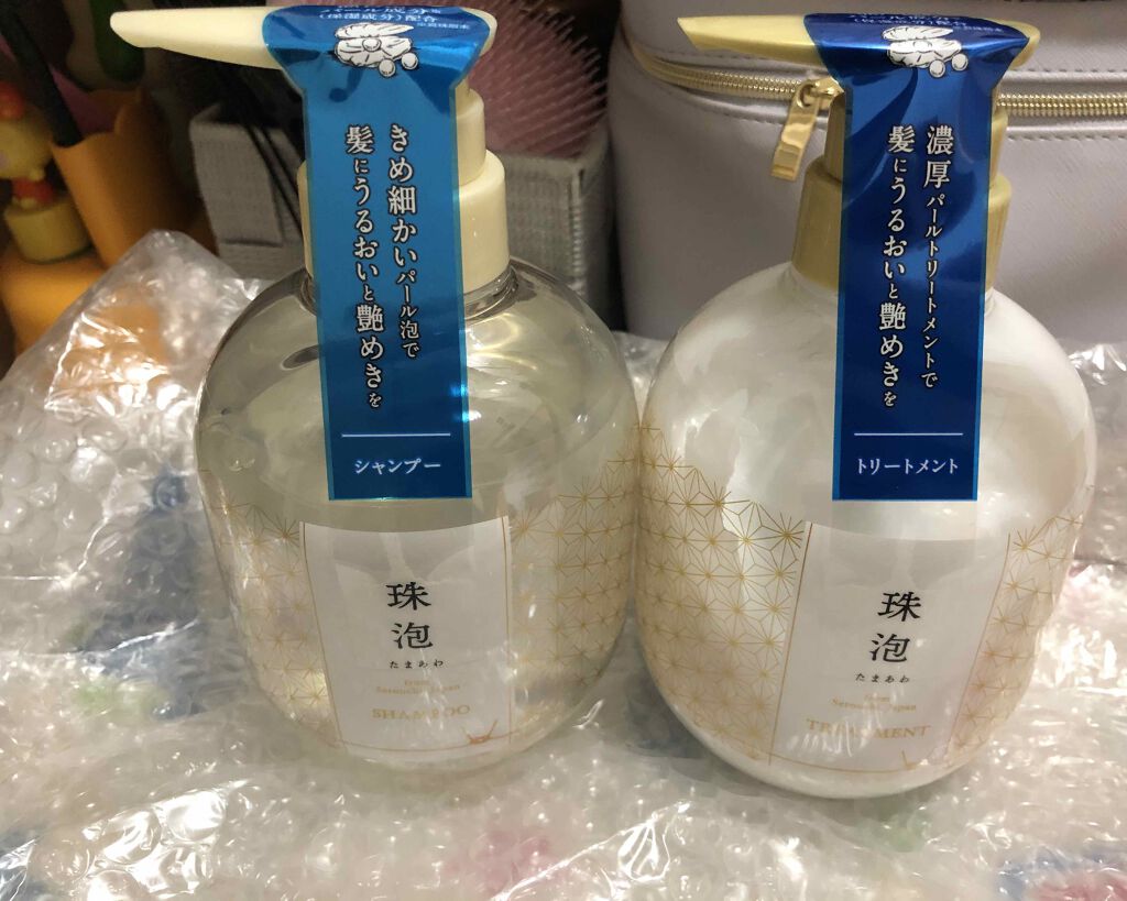 珠泡 たまあわ シャンプー/トリートメント/珠泡/市販シャンプーを使ったクチコミ（1枚目）