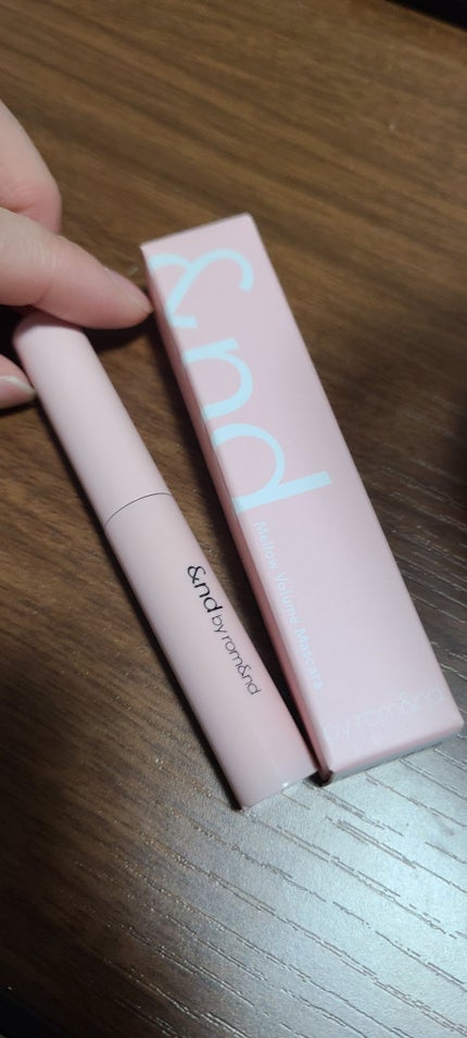 メロウボリュームマスカラ/&nd by rom&nd/マスカラを使ったクチコミ(1枚目)