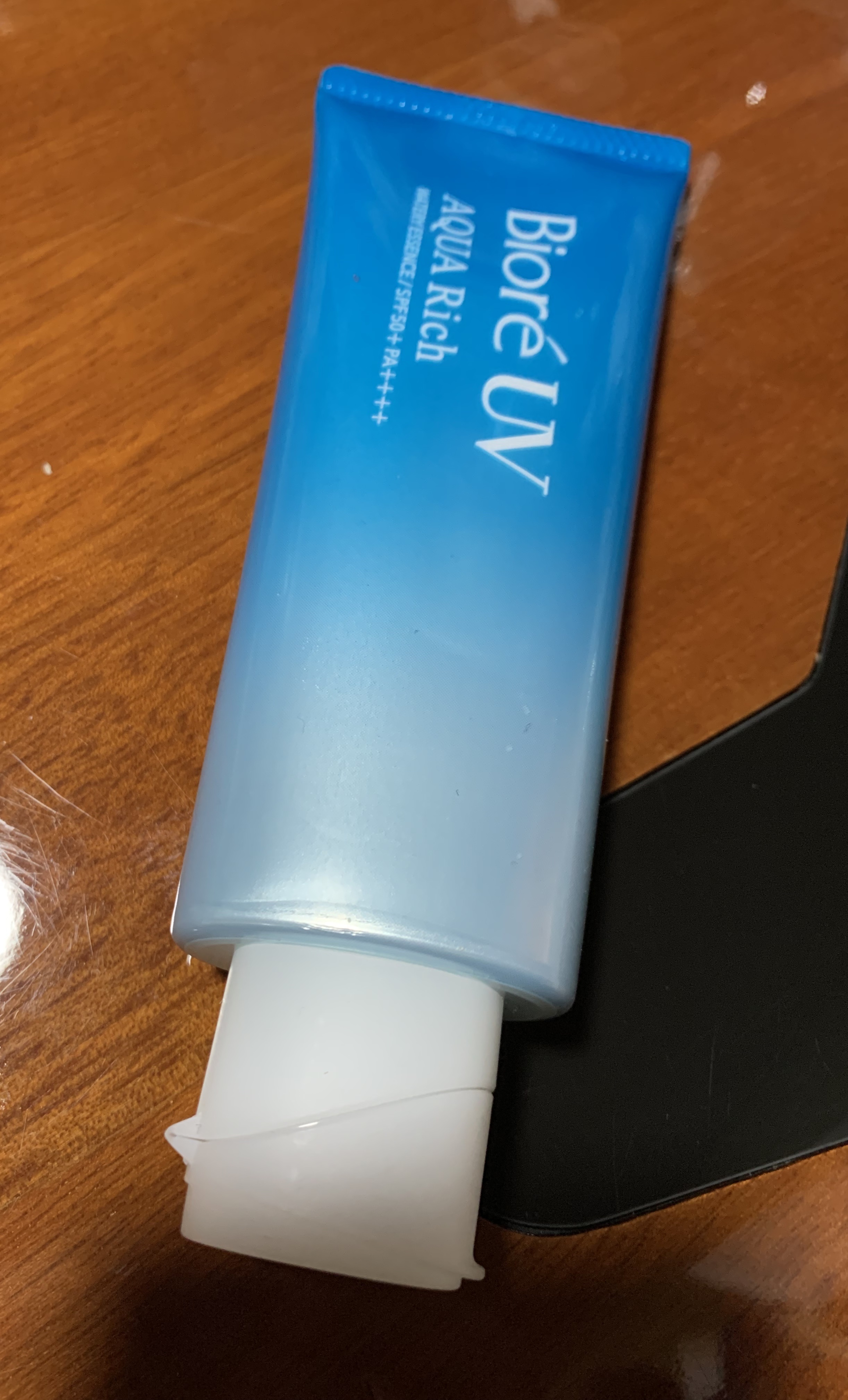 ビオレUV アクアリッチ ウォータリーエッセンス/ビオレ/日焼け止めローションを使ったクチコミ（1枚目）