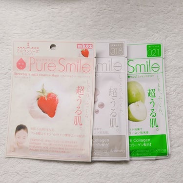 ミルクシリーズ いちごミルク/Pure Smile/シートマスク・パックを使ったクチコミ（1枚目）