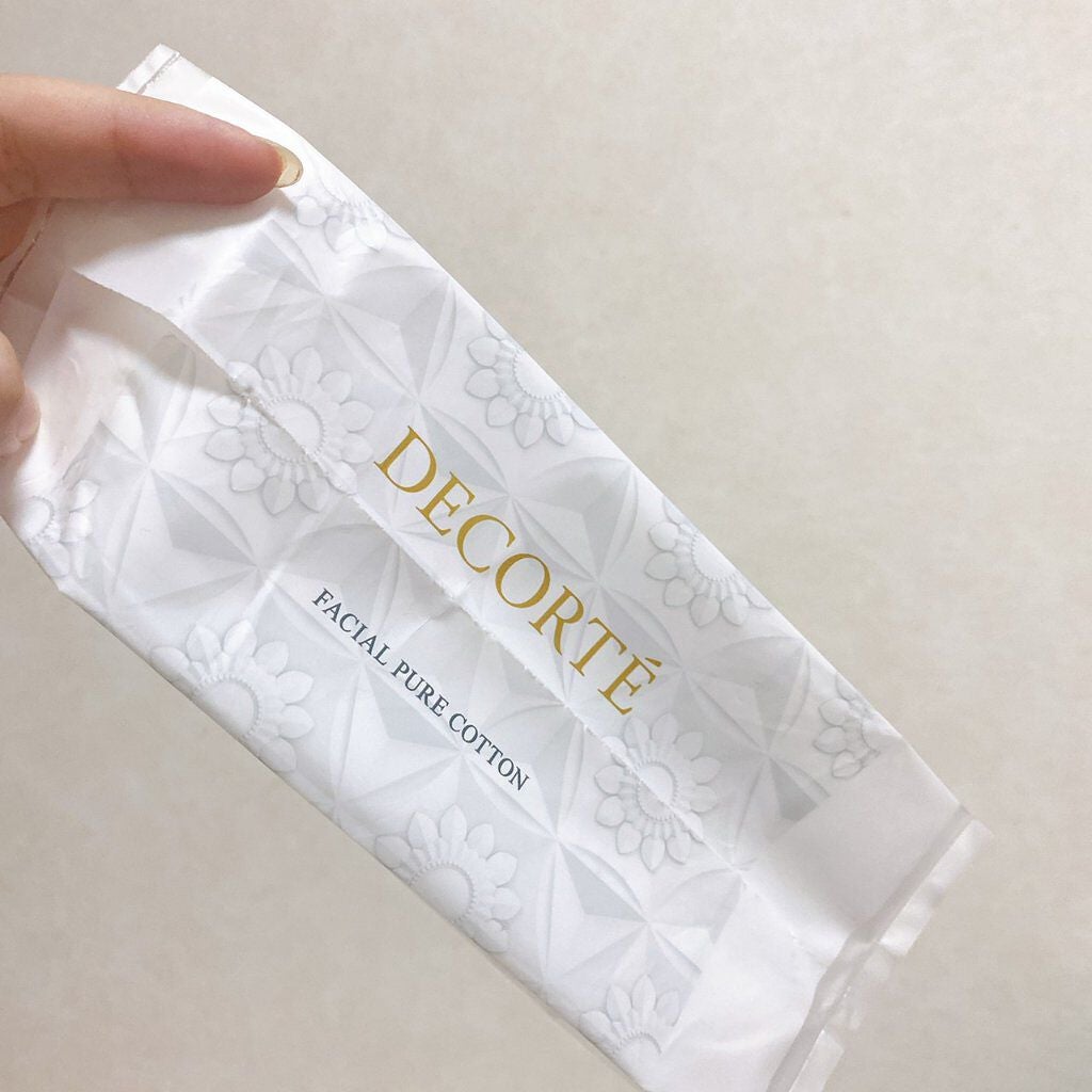 フェイシャル ピュア コットン/DECORTÉ/コットンを使ったクチコミ(1枚目)
