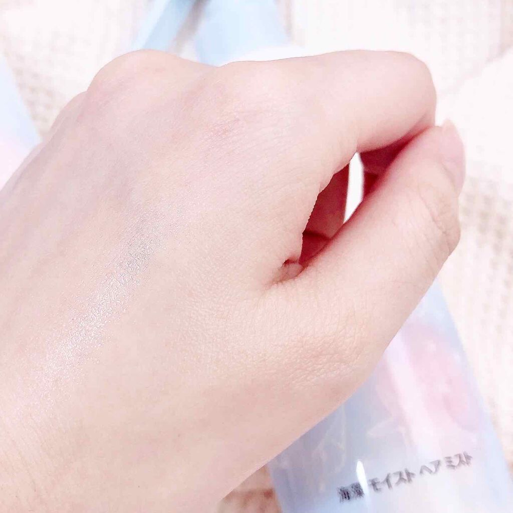 ラサーナ 海藻 モイスト ヘア ミスト ウォータリーサボンの香り/ラサーナ/ヘアミストを使ったクチコミ(2枚目)