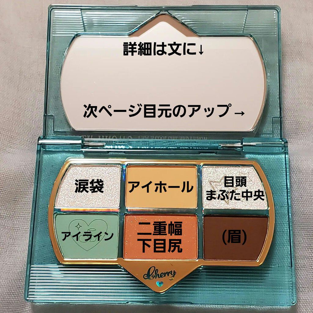 レトロマグネティック アイシャドウパレット/FlowerKnows/アイシャドウパレットを使ったクチコミ（2枚目）