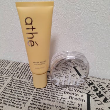 athe VEGAN RELIEF SUN ESSENCE SPF50+PA++++/athe/日焼け止め・UVケアを使ったクチコミ（1枚目）