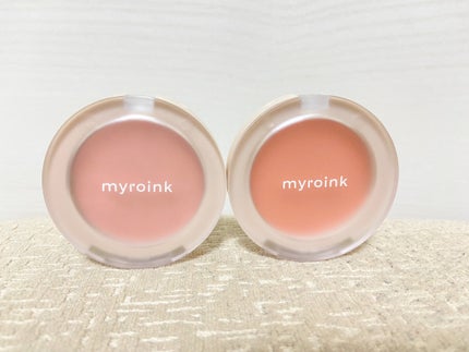 フラッフィーチークス/myroink/パウダーチークを使ったクチコミ(3枚目)