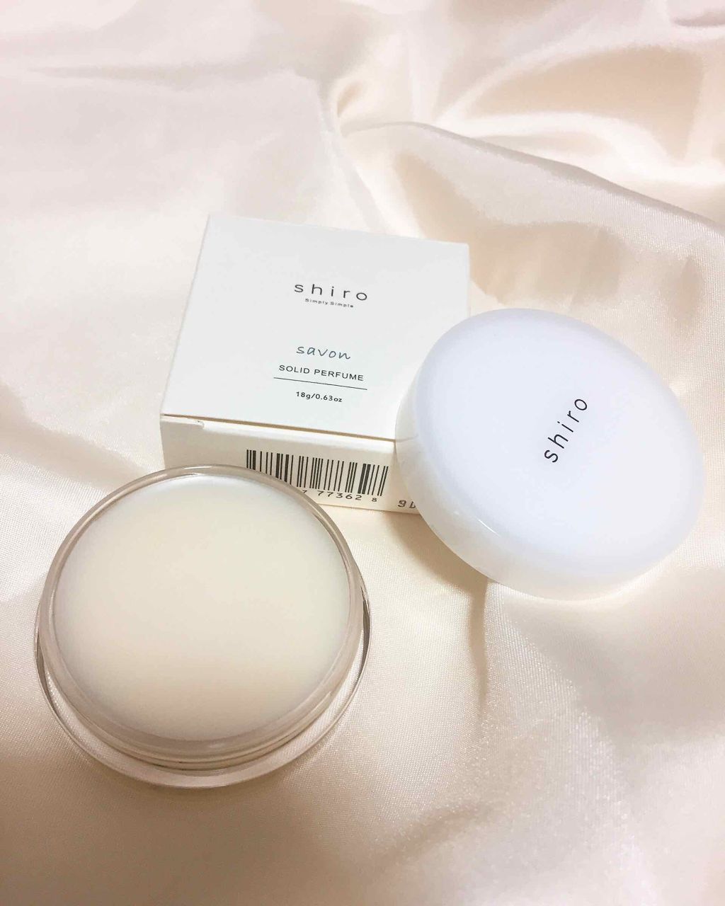 サボン 練り香水/SHIRO/練り香水を使ったクチコミ(1枚目)