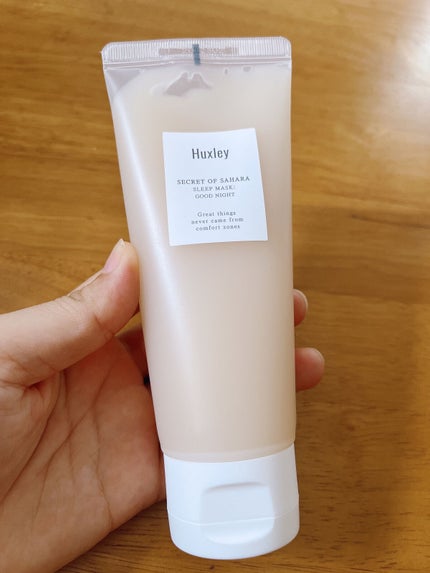 スリープマスク;グッドナイト/Huxley/洗い流すパック・マスクを使ったクチコミ(2枚目)