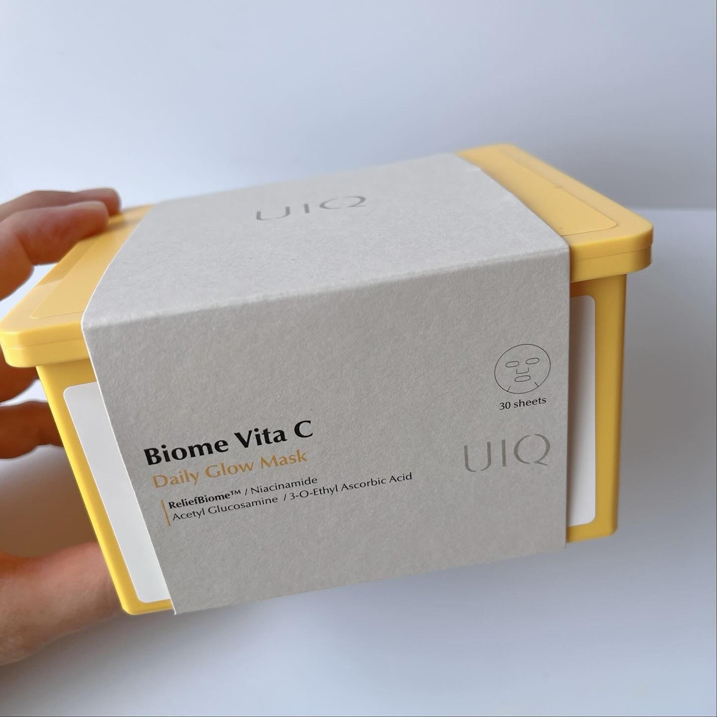 バイオームビタCグローデイリーシートマスク/UIQ/シートマスク・パックを使ったクチコミ(7枚目)