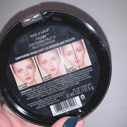 wet 'n' wild megaglo countouring pallet contourのクチコミ「
こんにちは〜!!
最近はもっぱらオンラインショッピングが楽しみですよね😔🥰😻
元々結構オン.....」(3枚目)