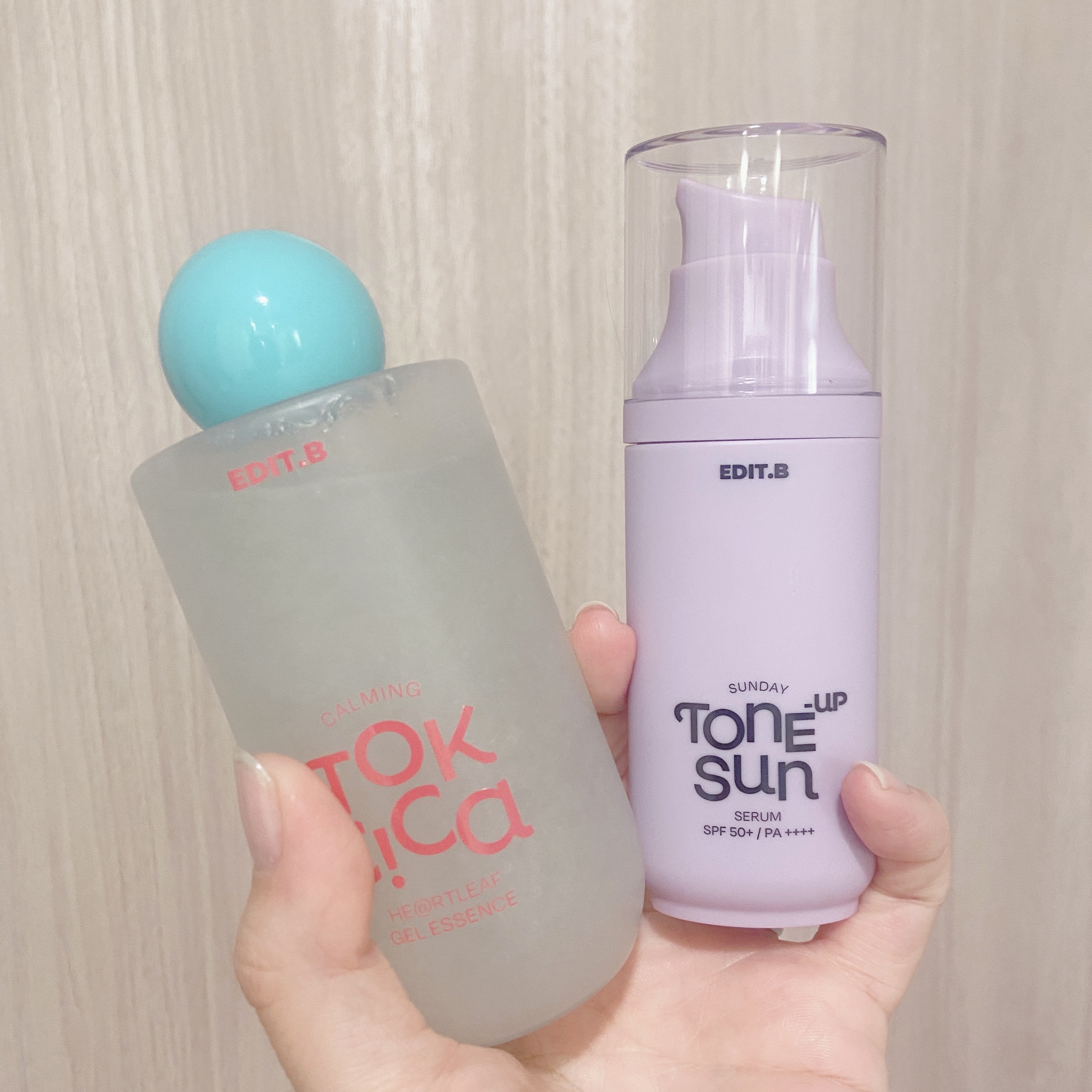 サンデートーンアップサンセラム/EDIT.B/美容液を使ったクチコミ（2枚目）