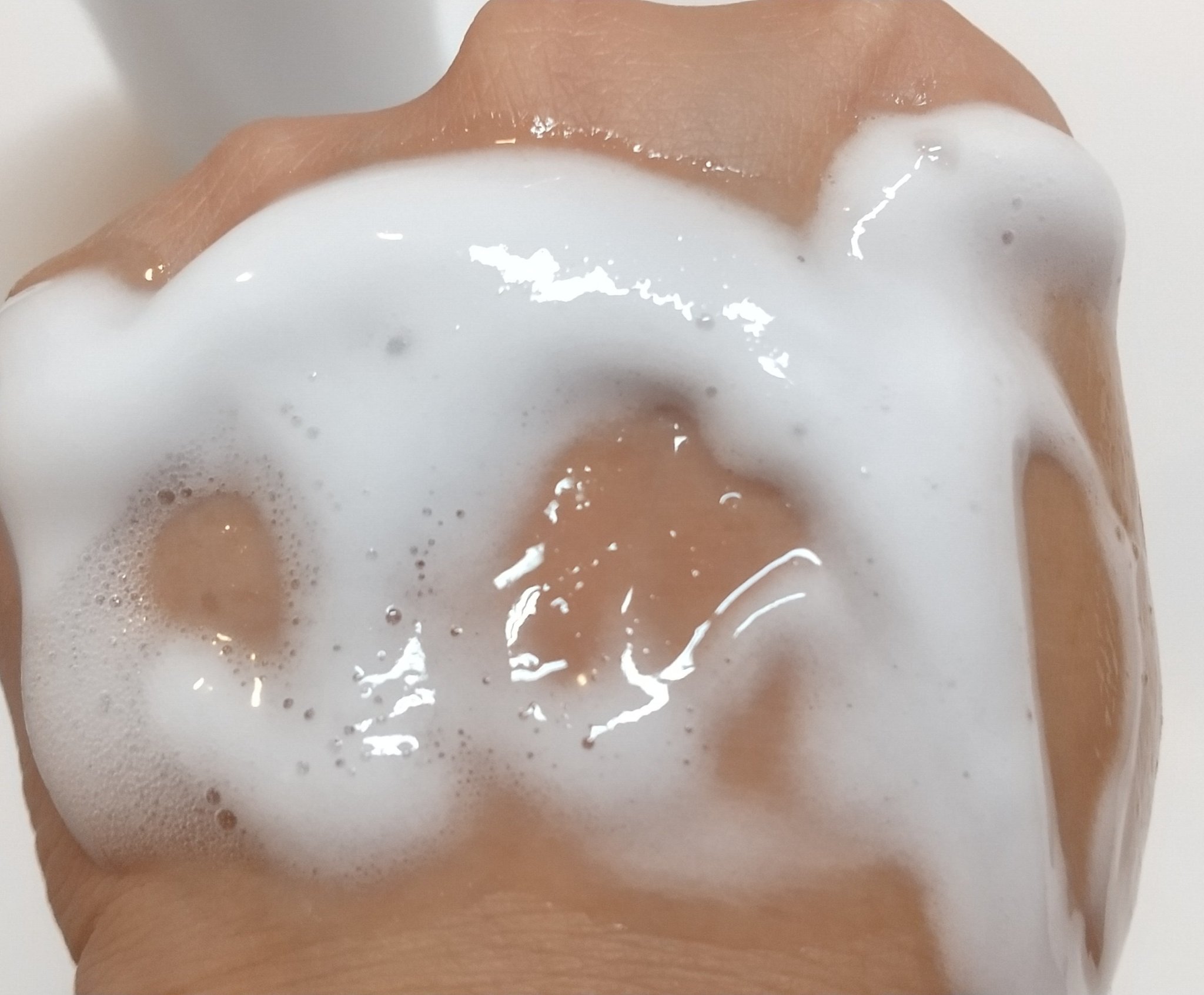 マイクロムース リフレッシャー/ALBLANC/泡洗顔を使ったクチコミ（3枚目）