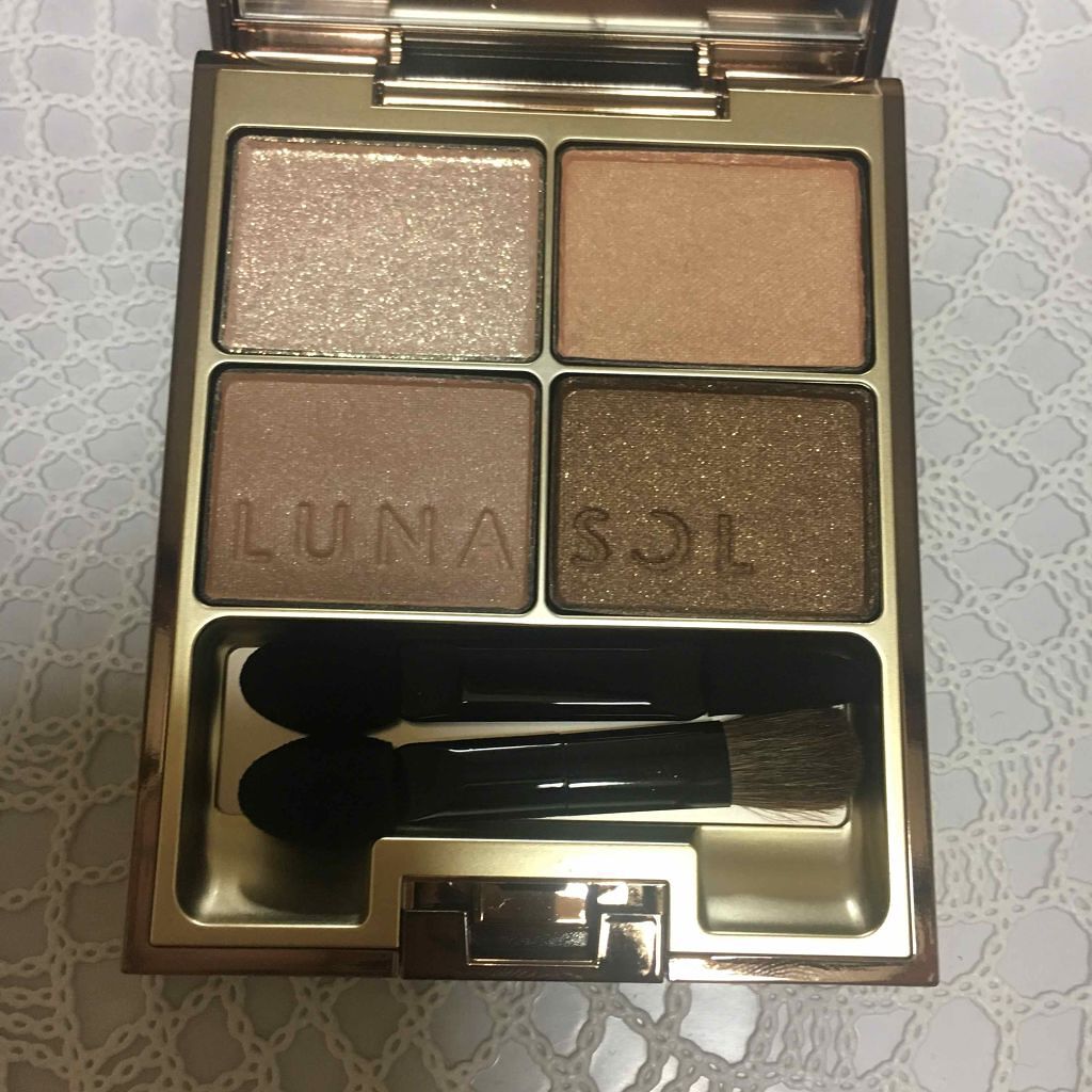 スキンモデリングアイズ/LUNASOL/アイシャドウパレットを使ったクチコミ（2枚目）