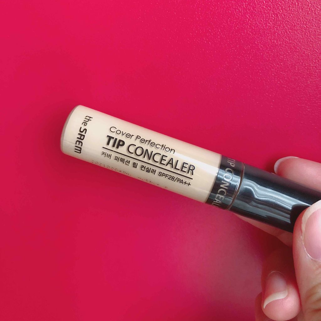 カバーパーフェクション チップコンシーラー/the SAEM/リキッドコンシーラーを使ったクチコミ(1枚目)