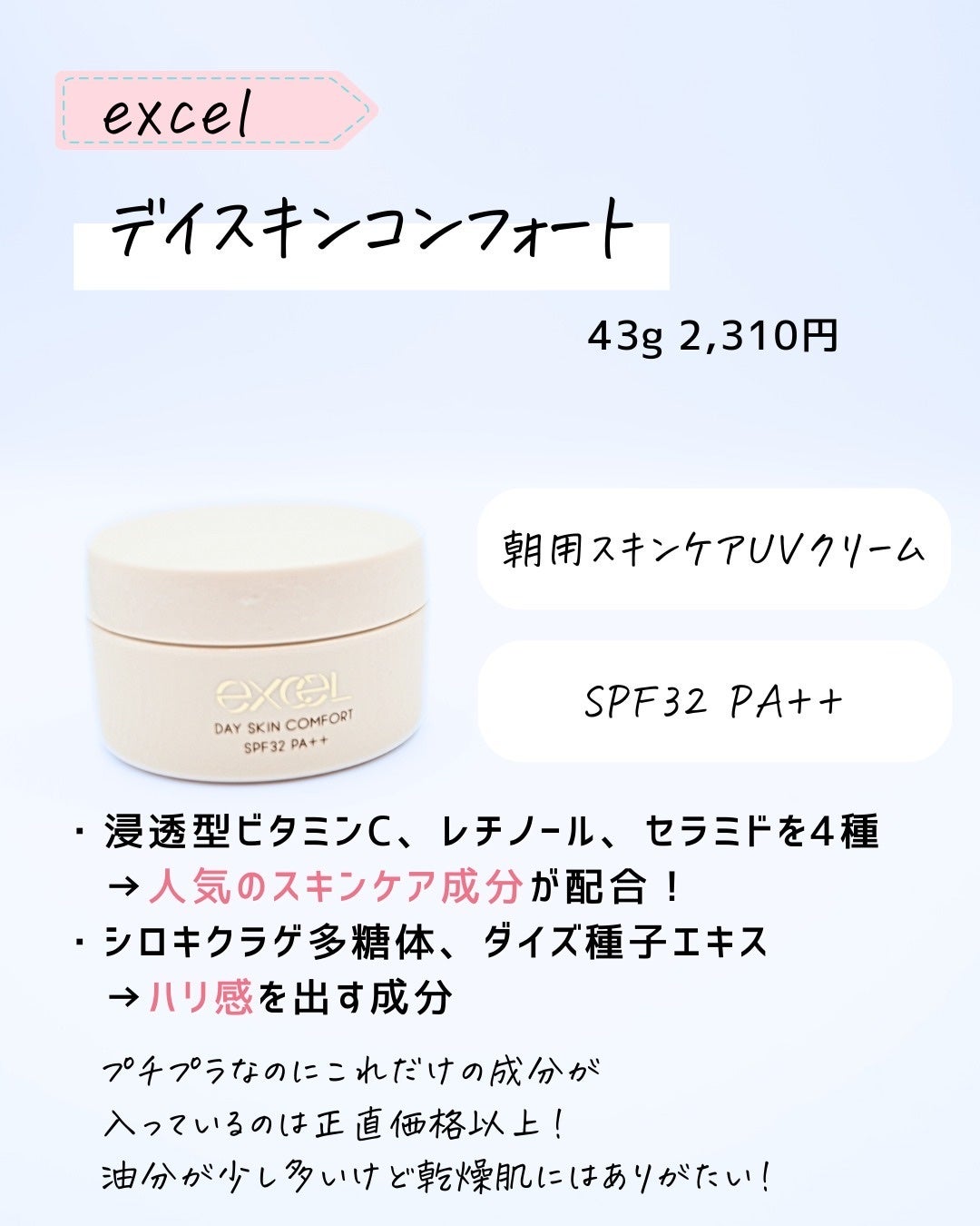 とまと村長@化粧品研究者 on LIPS 「乾燥の季節にこの下地がオススメ!!!本格的に寒くなってきて、気..」(3枚目)