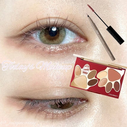 トラ十色アイシャドウパレット/COLORKEY/アイシャドウパレットを使ったクチコミ(1枚目)