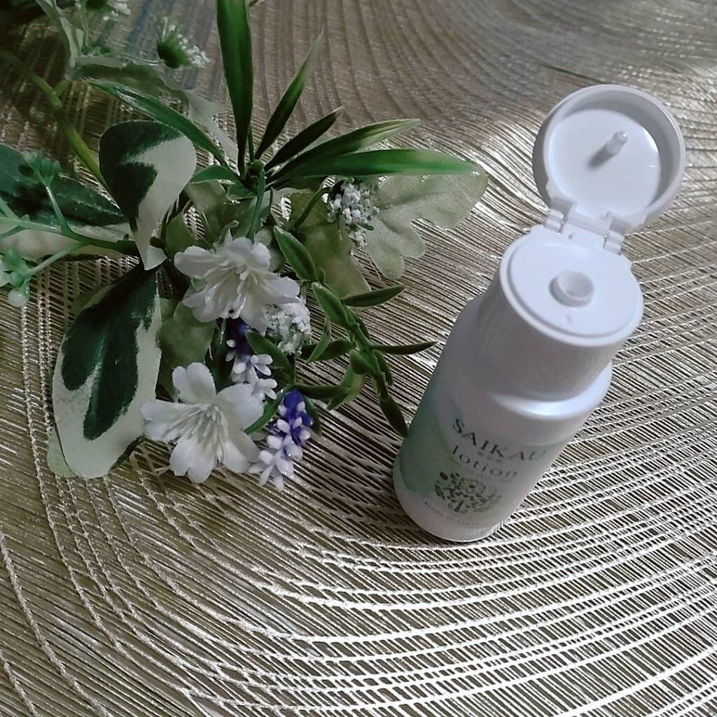 SAIKAU lotion(催花雨ローション)/こころ配り便/オールインワン化粧品を使ったクチコミ(2枚目)