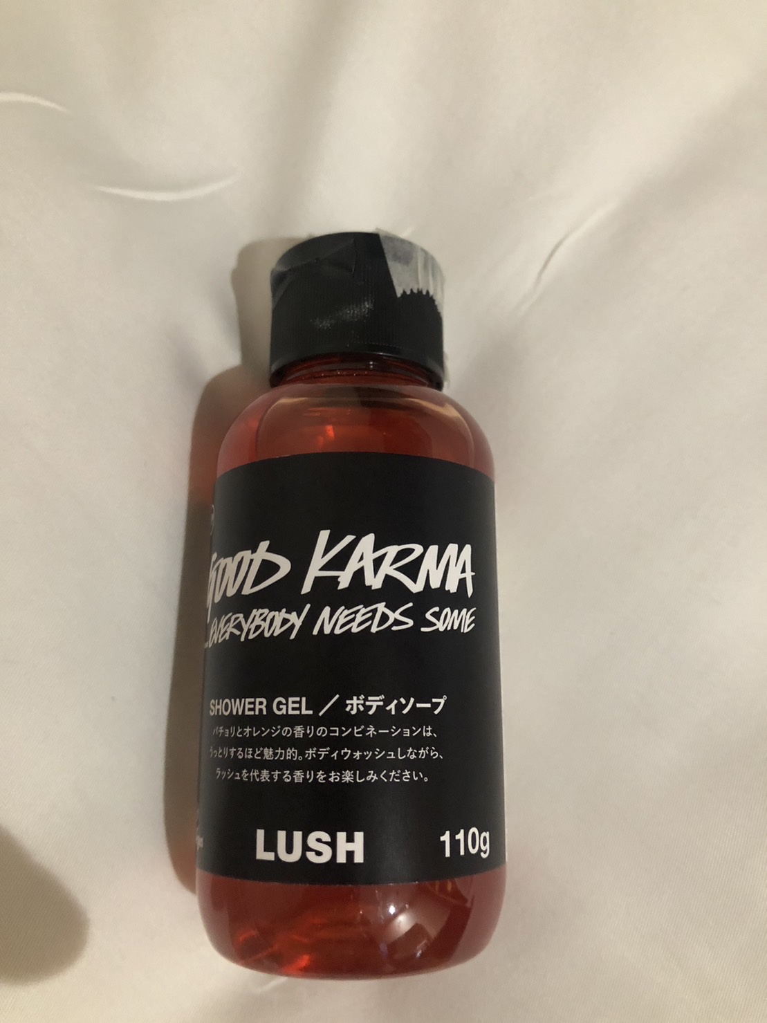 ラッシュ グッドカルマ エブリバディニーズサムのクチコミ「ラッシュグッドカルマ エブリバディニーズサム

LUSHのボディソープを友達にもらったので使っ.....」（1枚目）