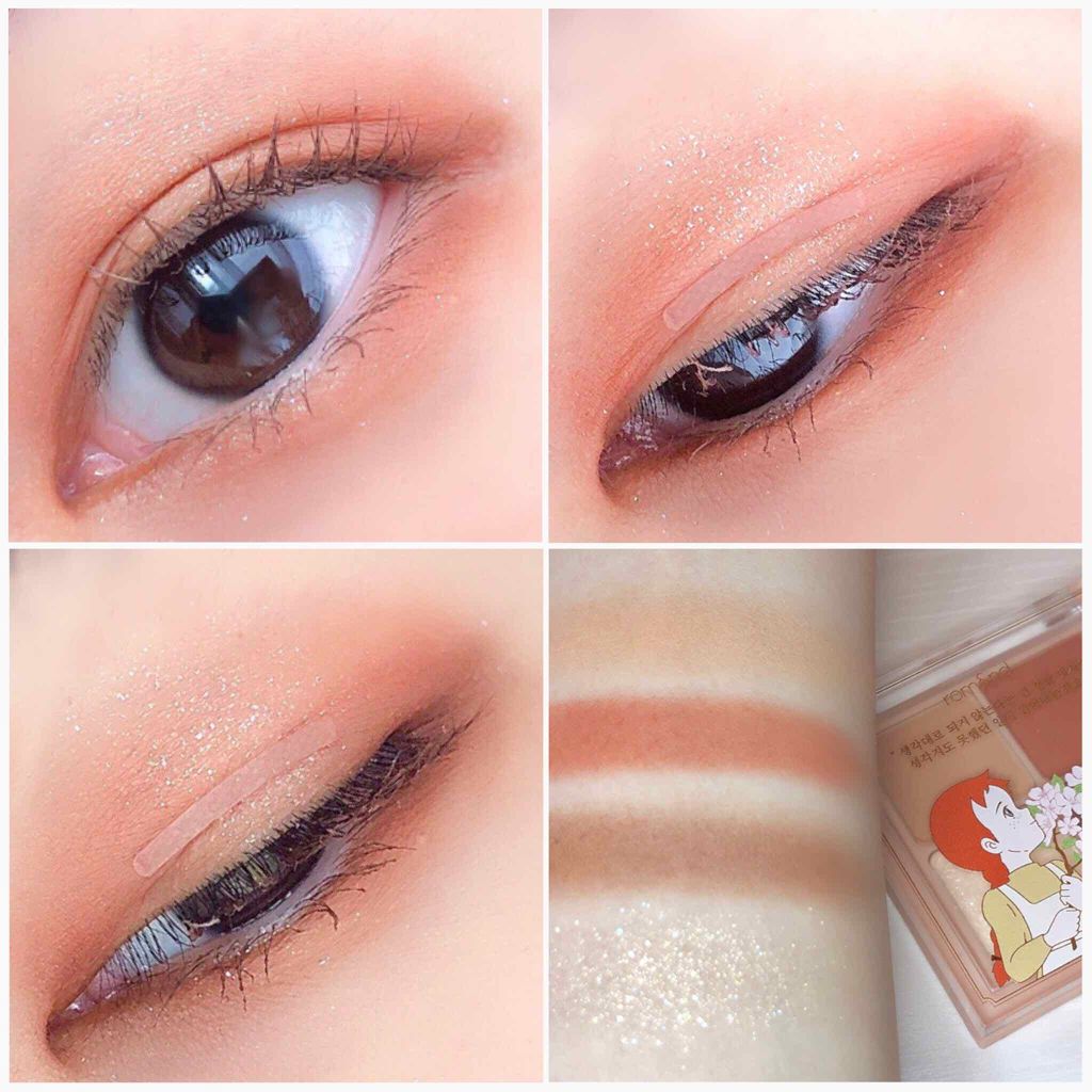 ベターザンアイズ/rom&nd/アイシャドウパレットを使ったクチコミ(1枚目)