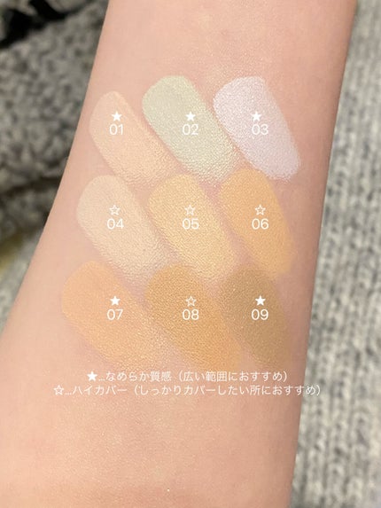 プロコンシーラーパレット/dasique/パレットコンシーラーを使ったクチコミ(5枚目)