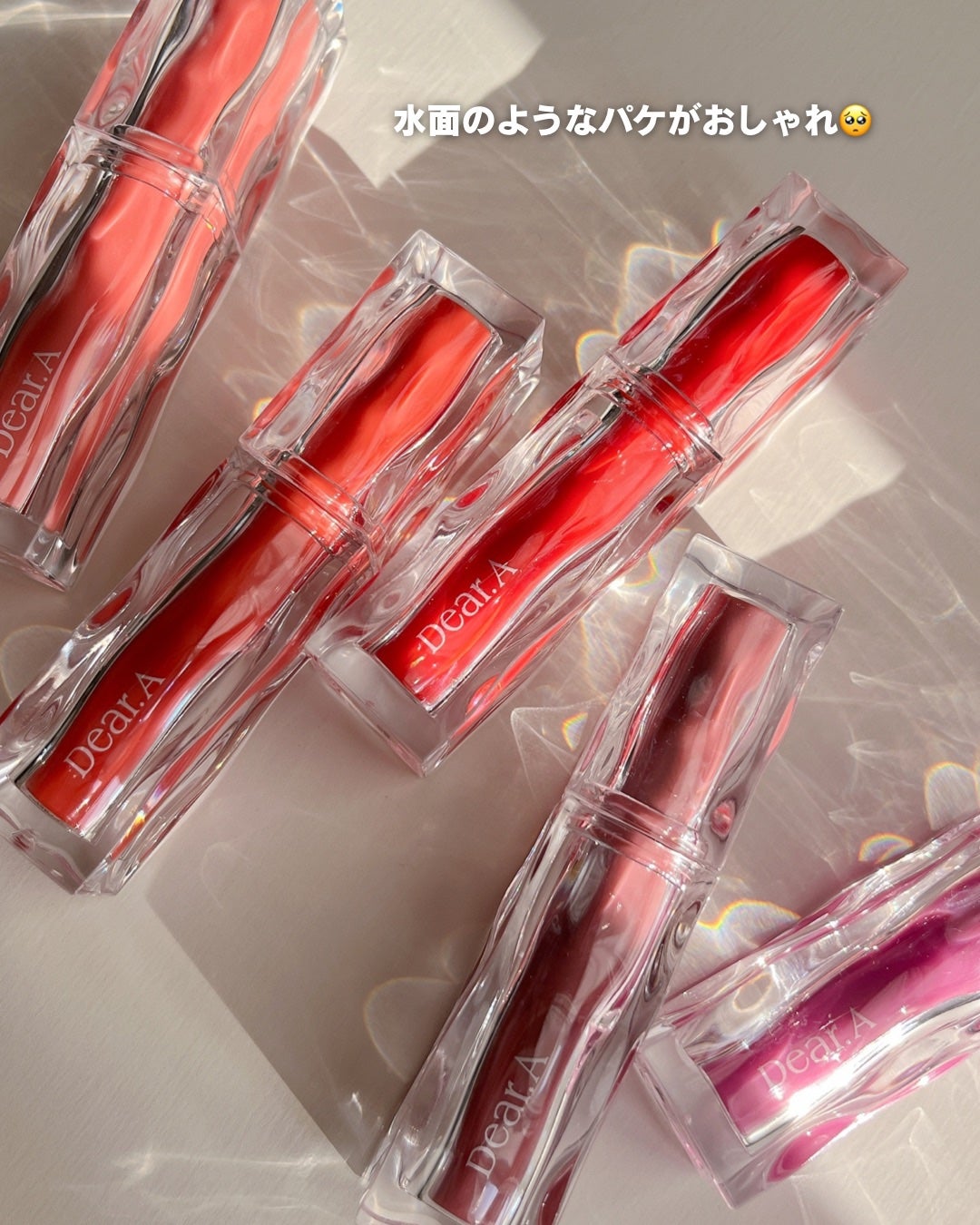 ハイドロデュイティント/Dear.A/リップティントを使ったクチコミ(5枚目)