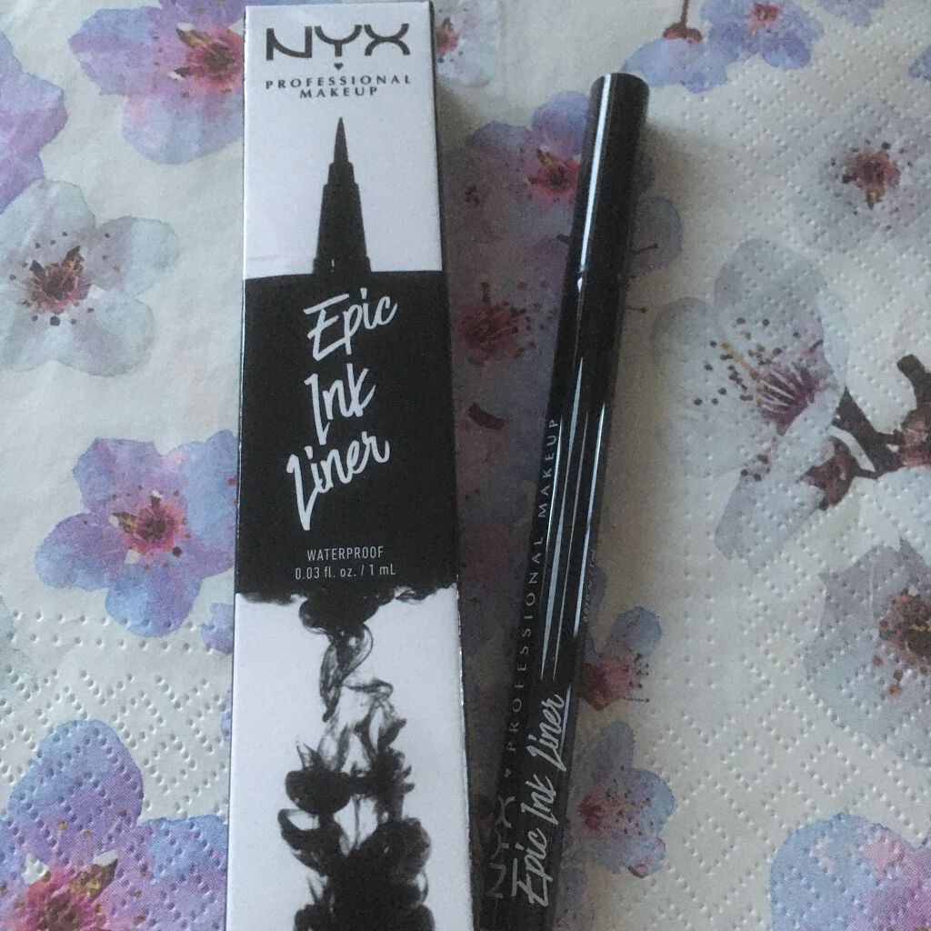 エピックインク ライナー/NYX Professional Makeup/リキッドアイライナーを使ったクチコミ(1枚目)
