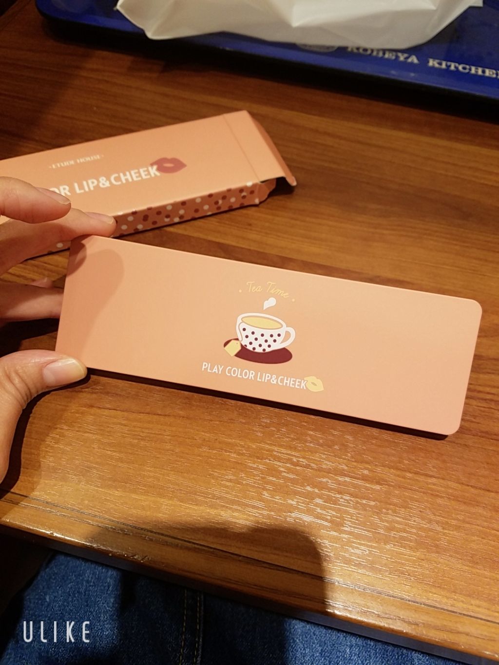 プレイカラーリップ＆チーク/ETUDE/口紅を使ったクチコミ（2枚目）