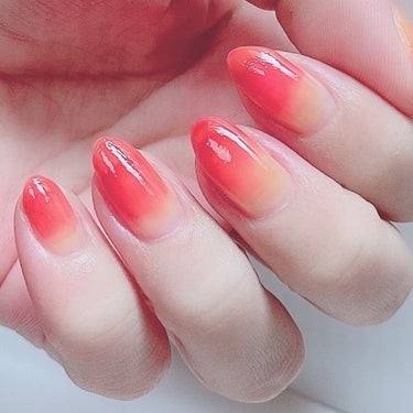 UR GLAM　COLOR NAIL SELECTION RD2＜グラスカラー＞/U R GLAM/マニキュアを使ったクチコミ（3枚目）