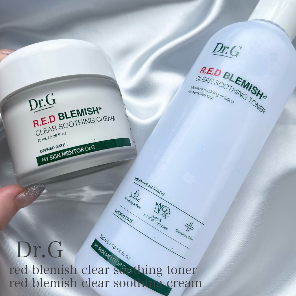 レッドB・Cスムージングクリーム/Dr.G/フェイスクリームを使ったクチコミ(1枚目)