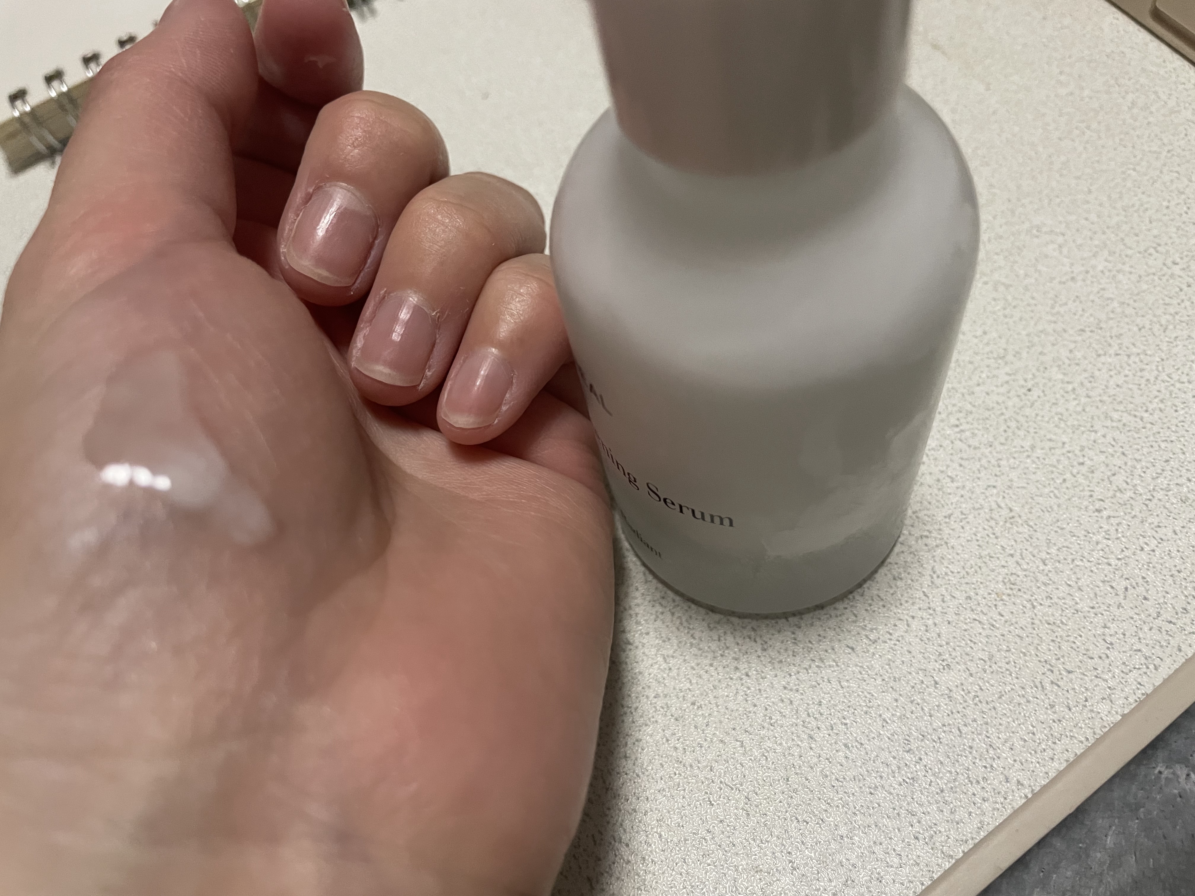 ミルクブライトニングセラム/MEDIHEAL/美容液を使ったクチコミ（3枚目）