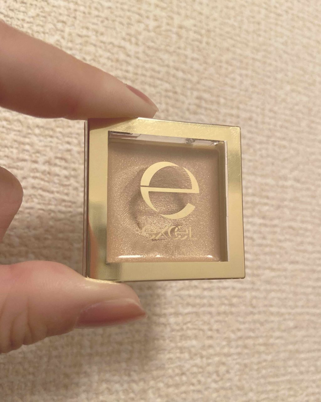 シマリングシャドウ/excel/ジェル・クリームアイシャドウを使ったクチコミ（1枚目）