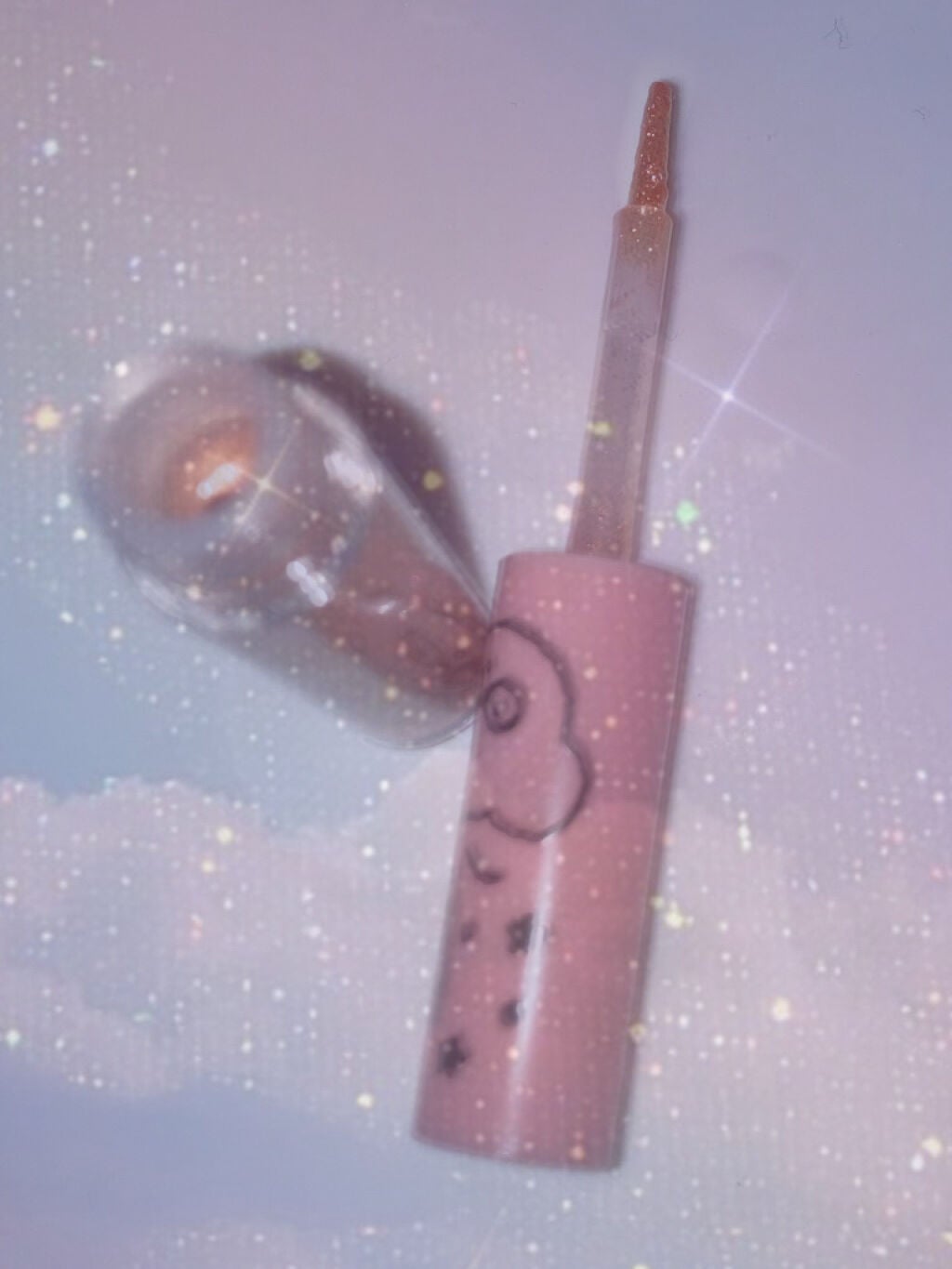 シュガー トゥインクル リキッド グリッター/PERIPERA/グリッターを使ったクチコミ(3枚目)