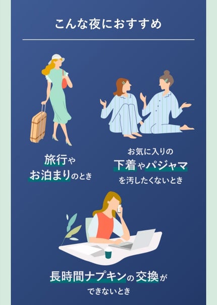 朝までブロック 安心ショーツタイプ(M-L 5コ入)/ロリエ/ナプキンを使ったクチコミ(5枚目)