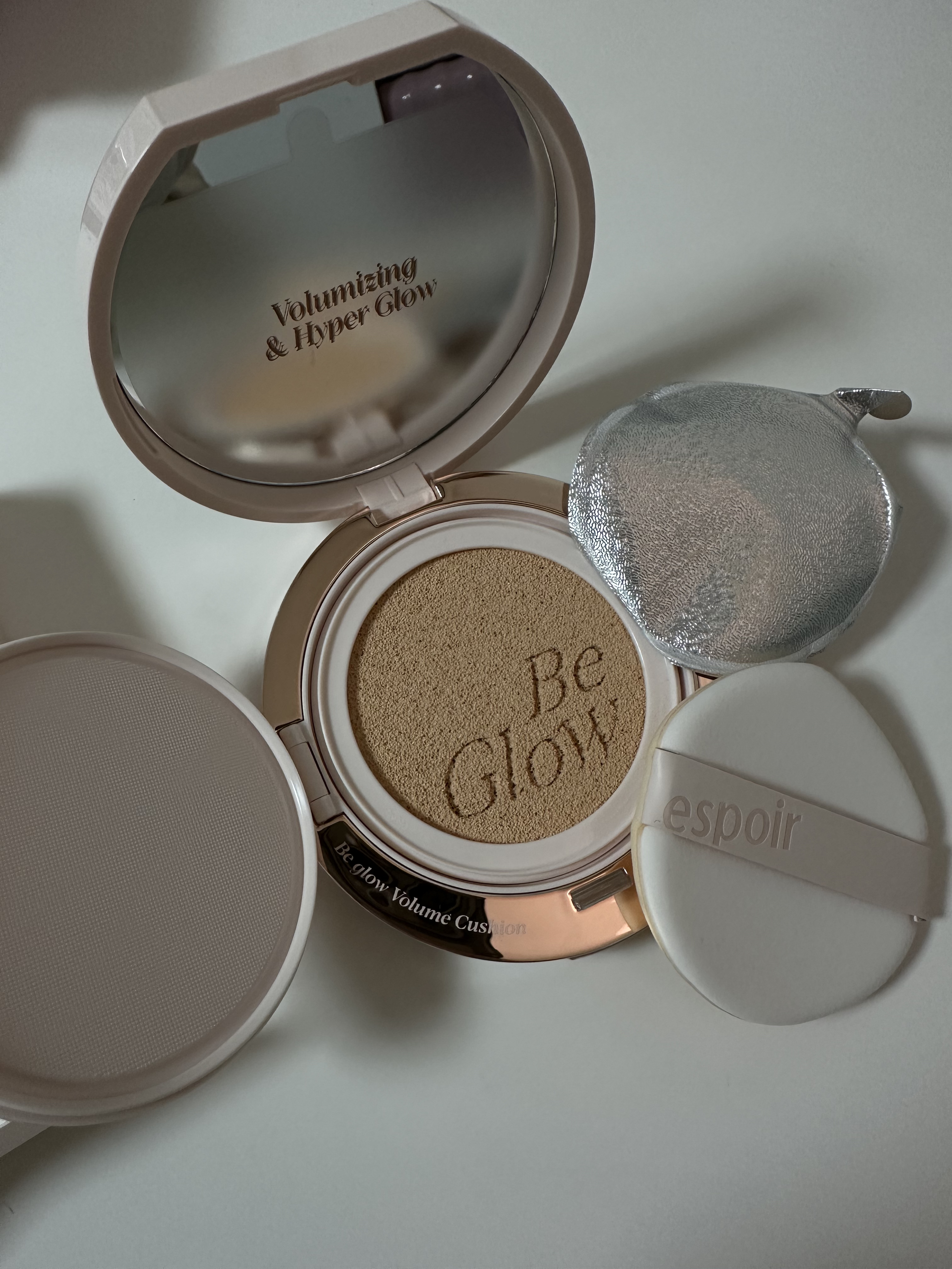 エスポア ビーグロー ボリュームクッション/espoir/クッションファンデーションを使ったクチコミ（2枚目）