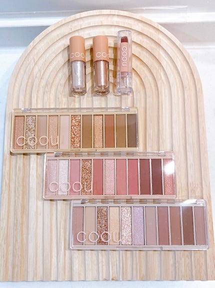 グリッターシャドウ/coou/グリッターを使ったクチコミ(1枚目)