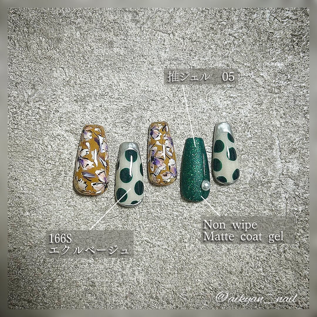 もんぷてぃ 推カラージェル/mon petit lapin/ジェルネイルを使ったクチコミ（2枚目）