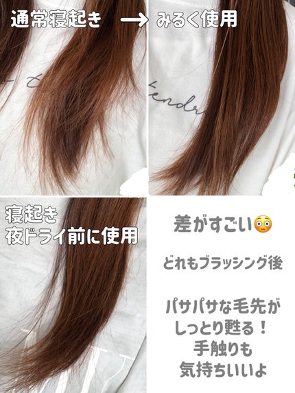 プルント リライト美容液ヘアミルク/Purunt./ヘアミルクを使ったクチコミ(5枚目)