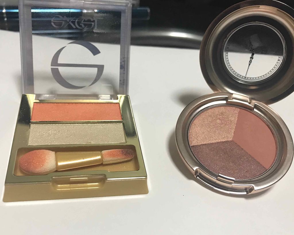 デュアルアイシャドウ N/excel/アイシャドウパレットを使ったクチコミ(4枚目)