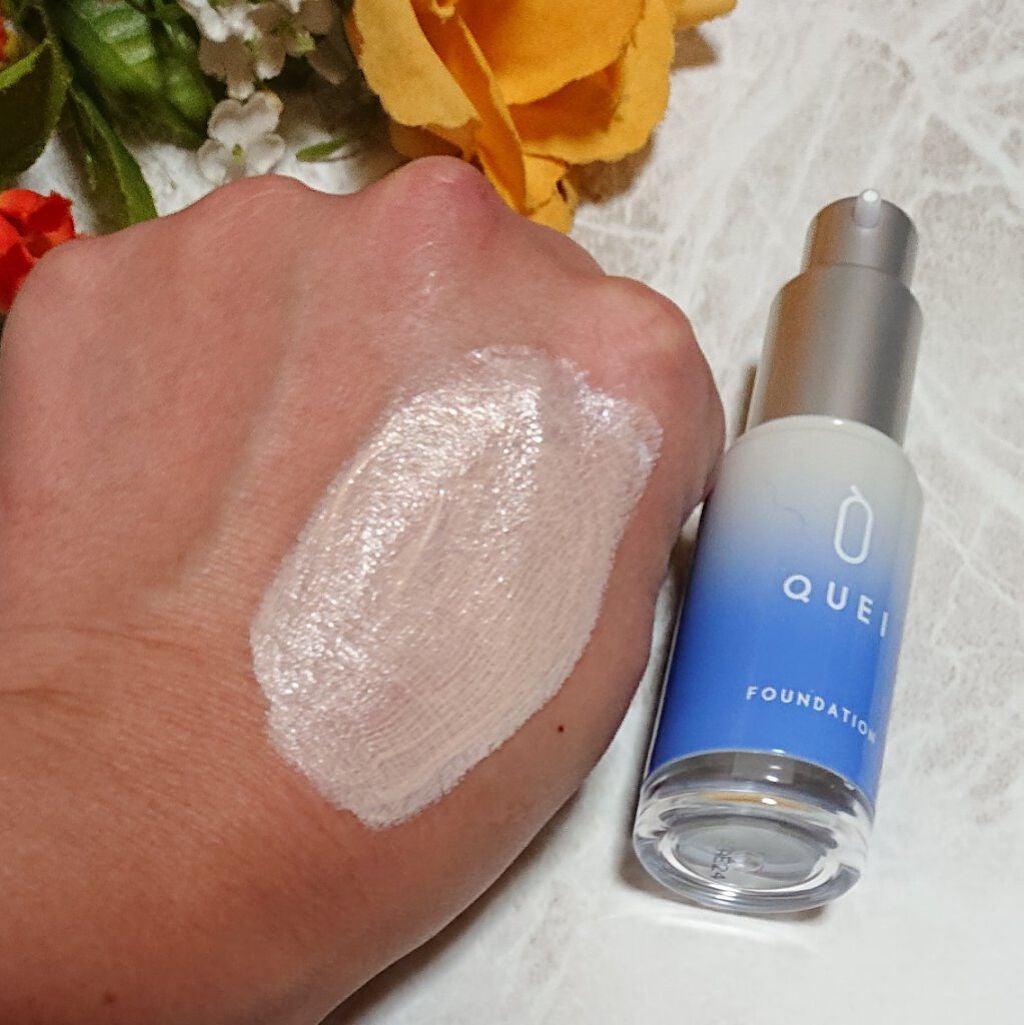 カラーチェンジファンデーション/QUEI/クリーム・エマルジョンファンデーションを使ったクチコミ(7枚目)