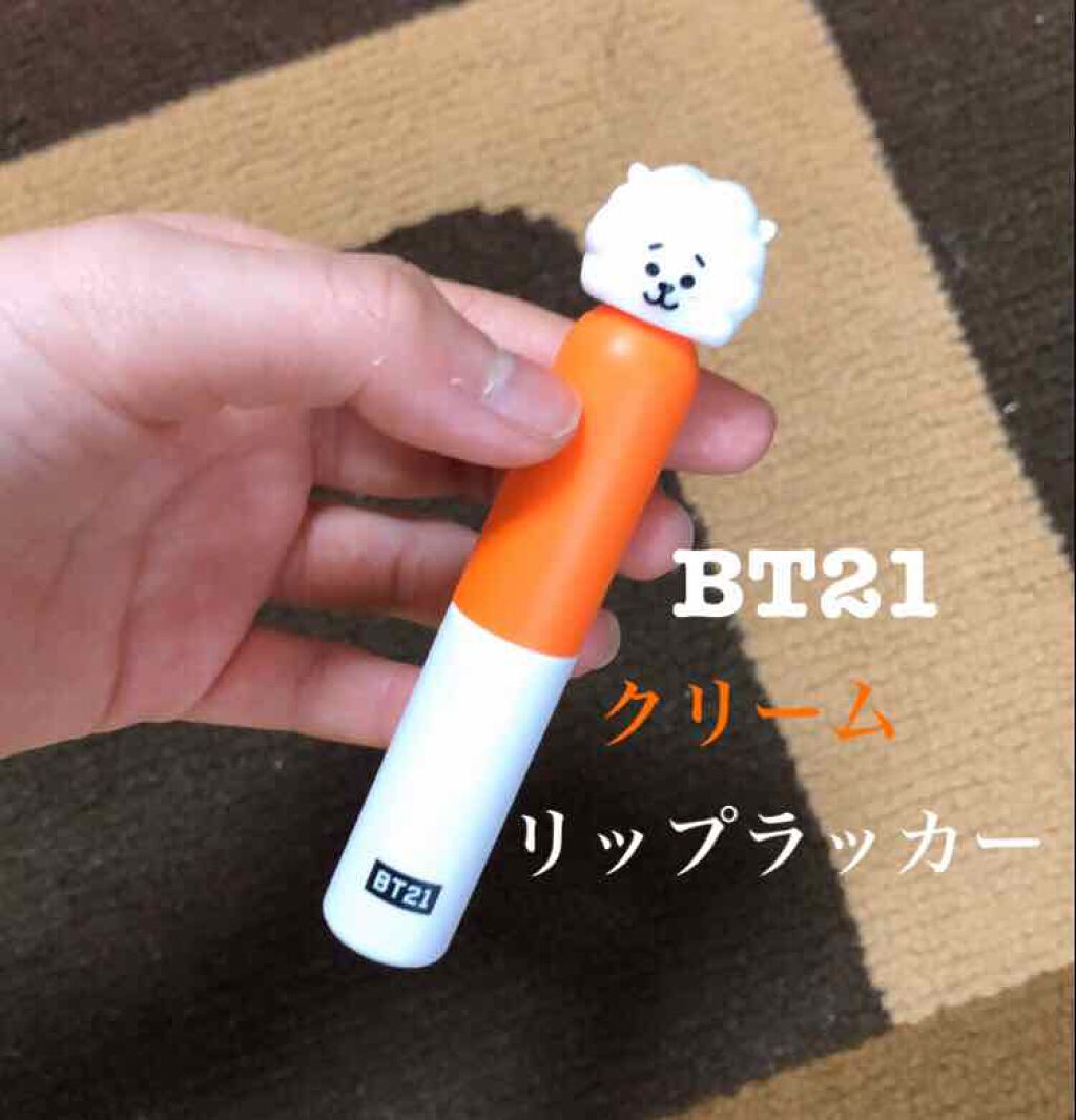 BT21 × VT Cosmetic glow lip lacquer/VT/リップグロスを使ったクチコミ(1枚目)