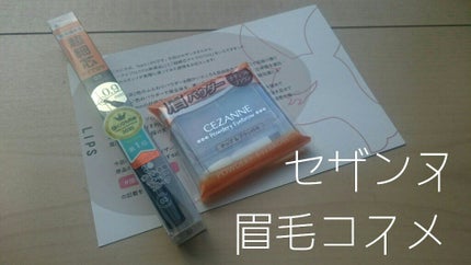 超細芯アイブロウ/CEZANNE/アイブロウペンシルを使ったクチコミ(1枚目)