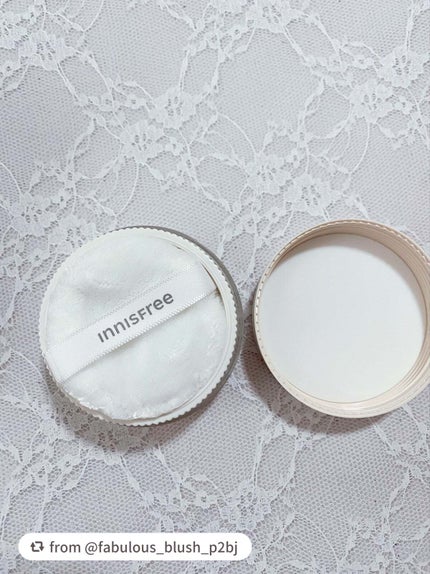 ポアブラー パウダー/innisfree/ルースパウダーを使ったクチコミ(4枚目)
