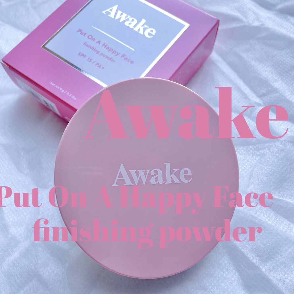 プットオンアハッピーフェイス フィニッシング パウダー/Awake/プレストパウダーを使ったクチコミ（1枚目）