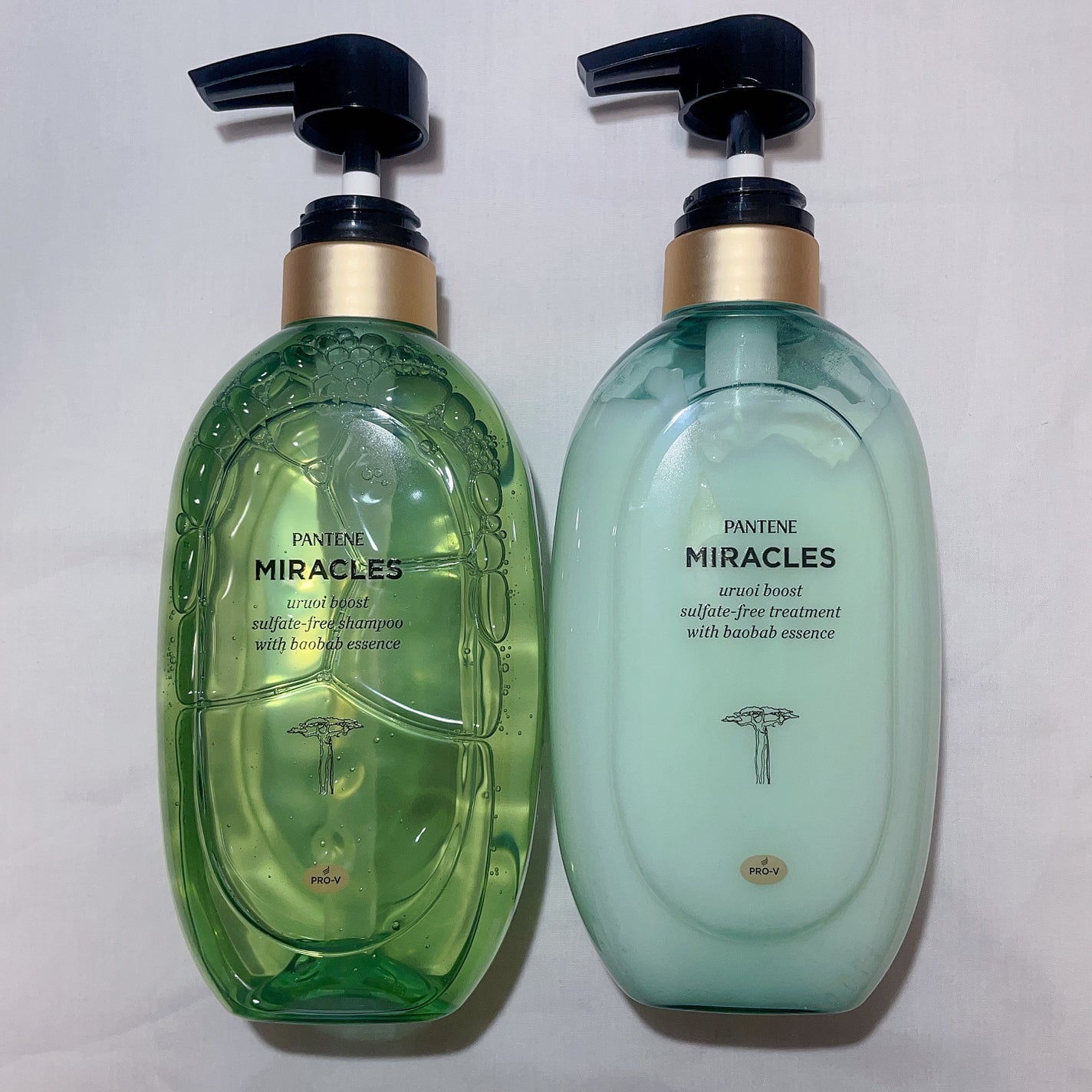 ミラクルズ うるおいブースト シャンプー/トリートメント/パンテーン/市販シャンプーを使ったクチコミ(1枚目)